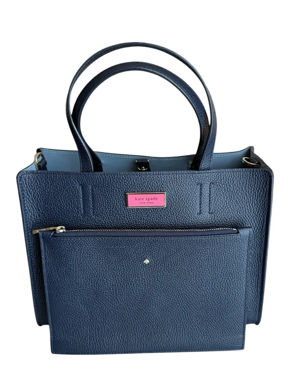 Kate Spade Sam Medium Satchel in Blazer Blue